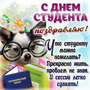 Анимация день студента