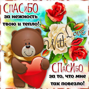 Спасибо за нежность и тепло