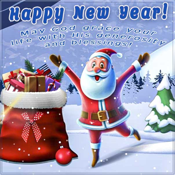 Happy new year gif cards