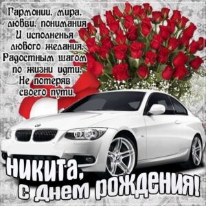 Никите красивые открытки день рождения