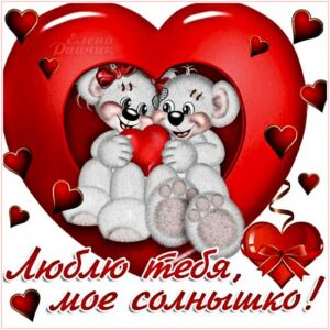 Люблю мое солнышко картинки